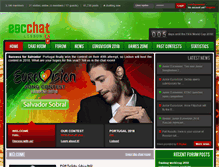 Tablet Screenshot of escchat.com